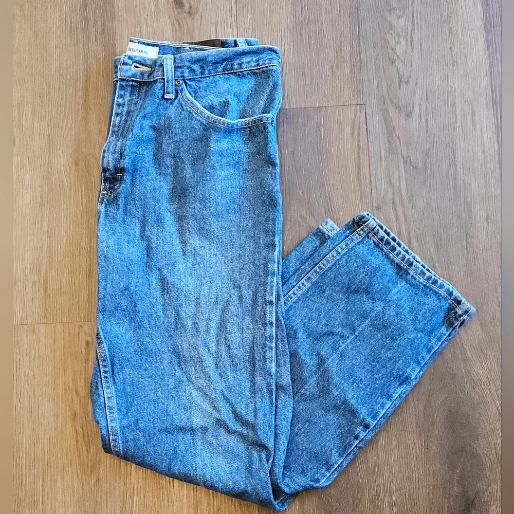Men's Lee Blue Jeans Regular Fit 36 x 30 100% Cotton  *Have Damage* - Picture 6 of 16